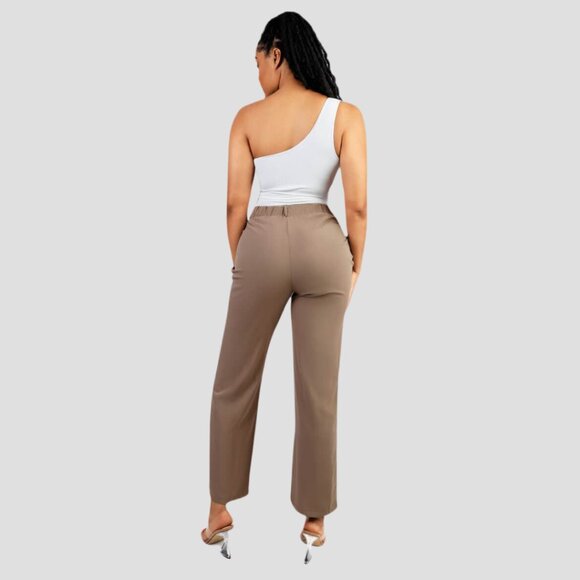 Off the Shoulder Tummy-Control Bodysuit, White - Picture 5 of 5